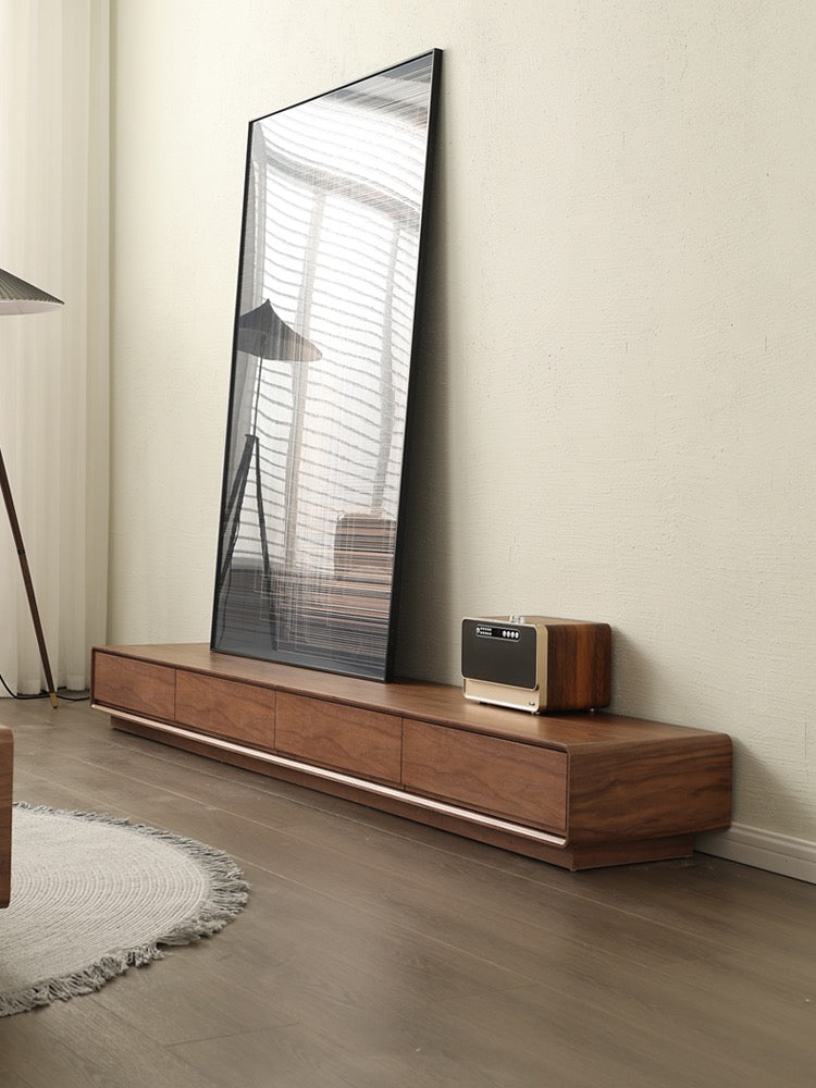 Tiffany Solid Wood TV Console Stand Entertainment Unit