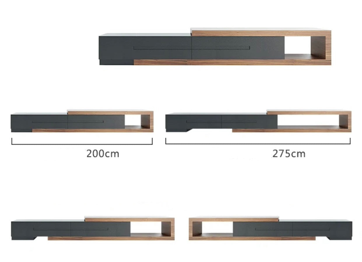 SAMANTHA Minimalist Extendable TV Console Extension