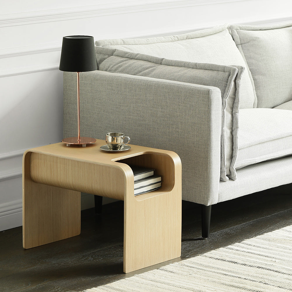Megan Abstract Side Table Bedside