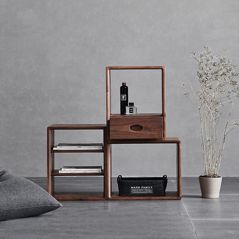 Whitney Free Transformation Bookcase / Side Table Storage