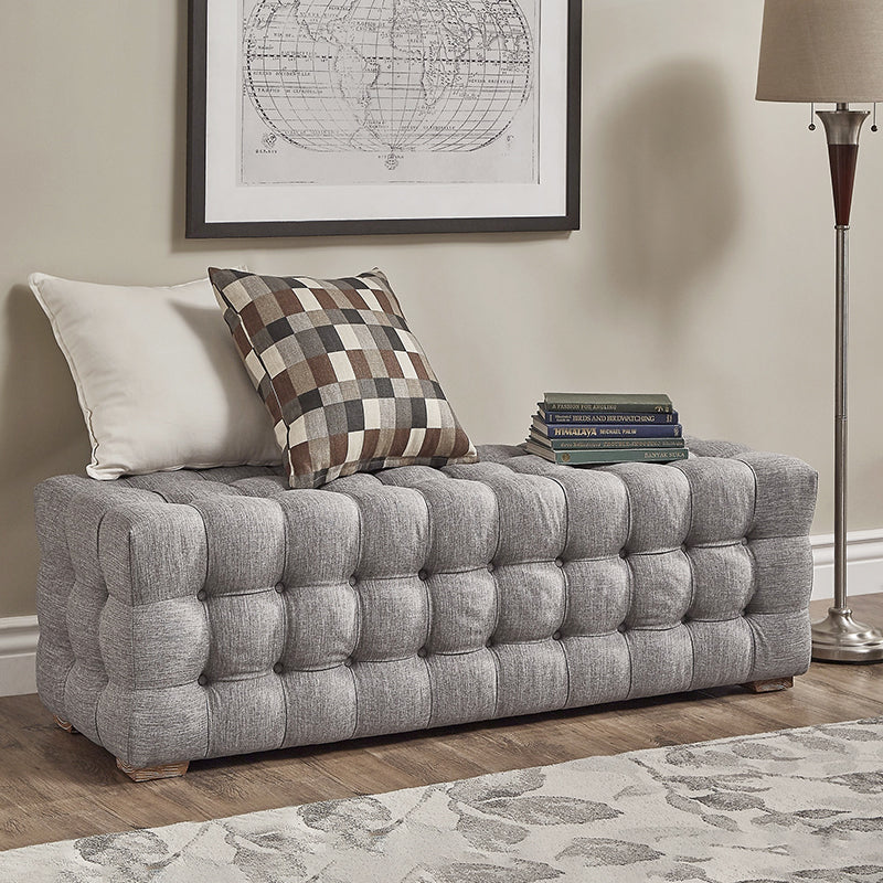 ESME Upholstered Bench-Ottoman
