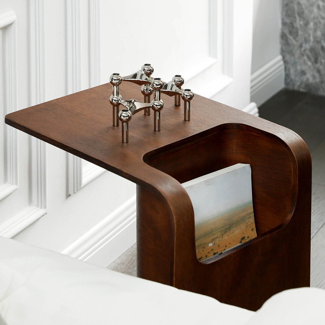 Megan Abstract Side Table Bedside