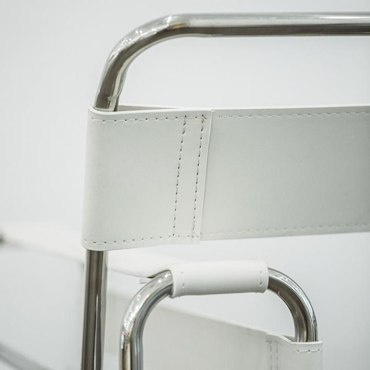 CORINNE Faux Leather Armchair Lounge Chair