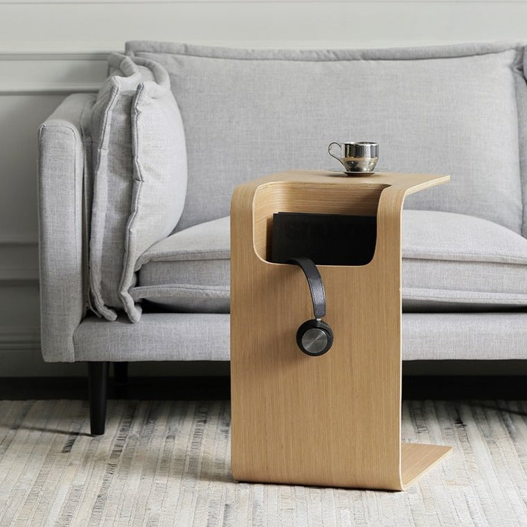 Megan Abstract Side Table Bedside