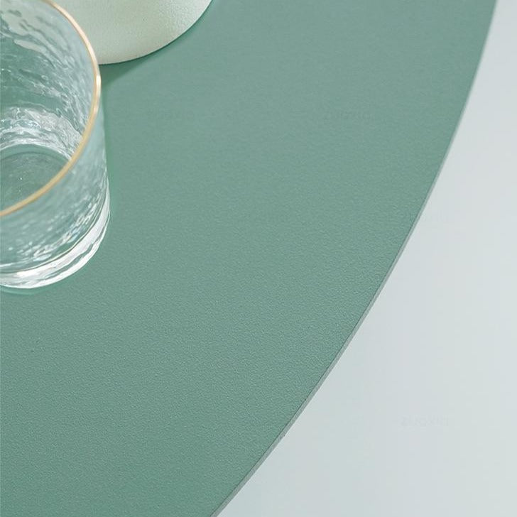 Patricia Metal Pedestal End Table with Storage