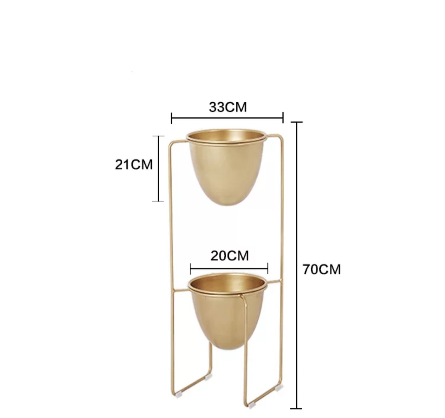 SARAH Modern Double Pot Planter