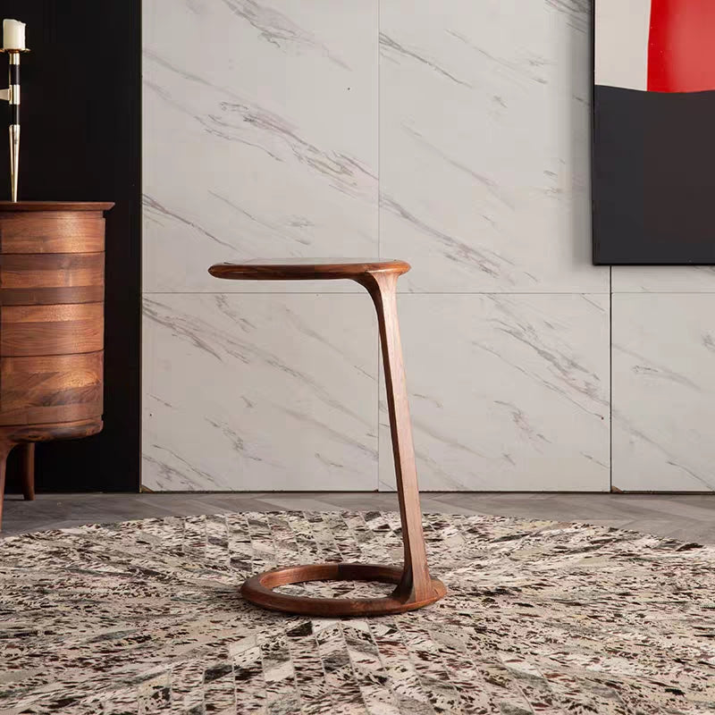 ASTRID Solid Wood Side Table Lamp Stand