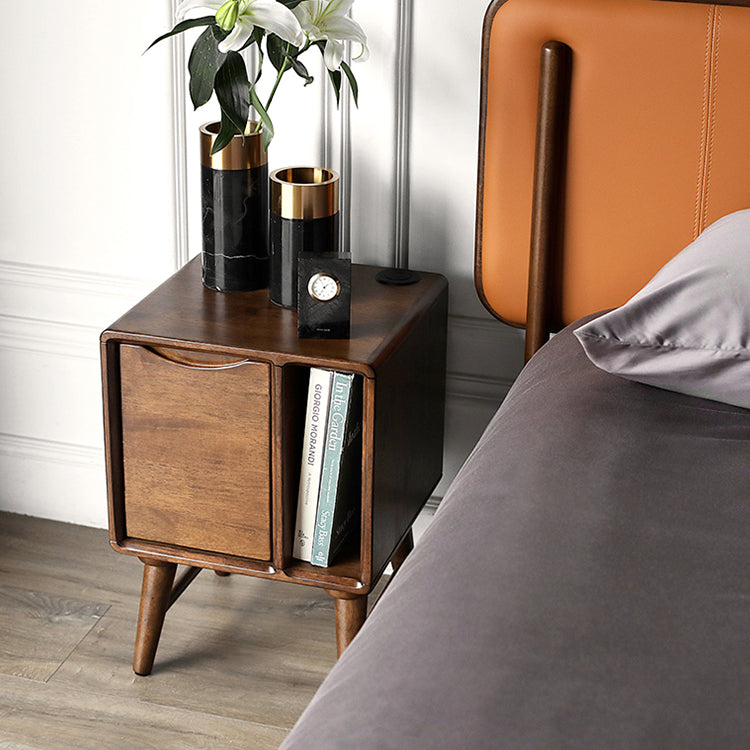Camille Solid Wood Night Stand Bedside Table