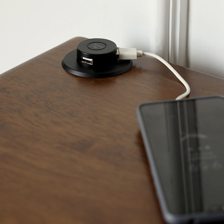 Camille Solid Wood Night Stand Bedside Table