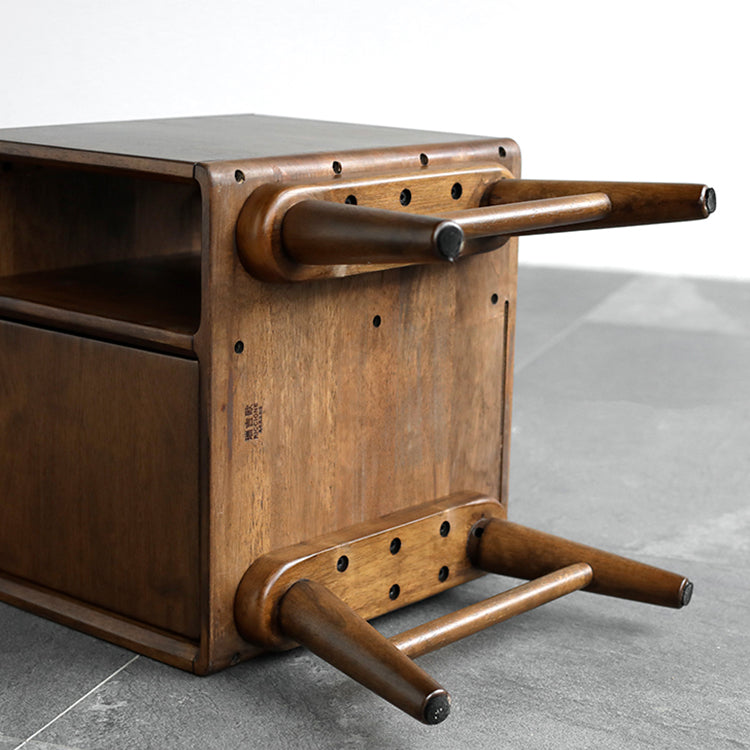 Camille Solid Wood Night Stand Bedside Table