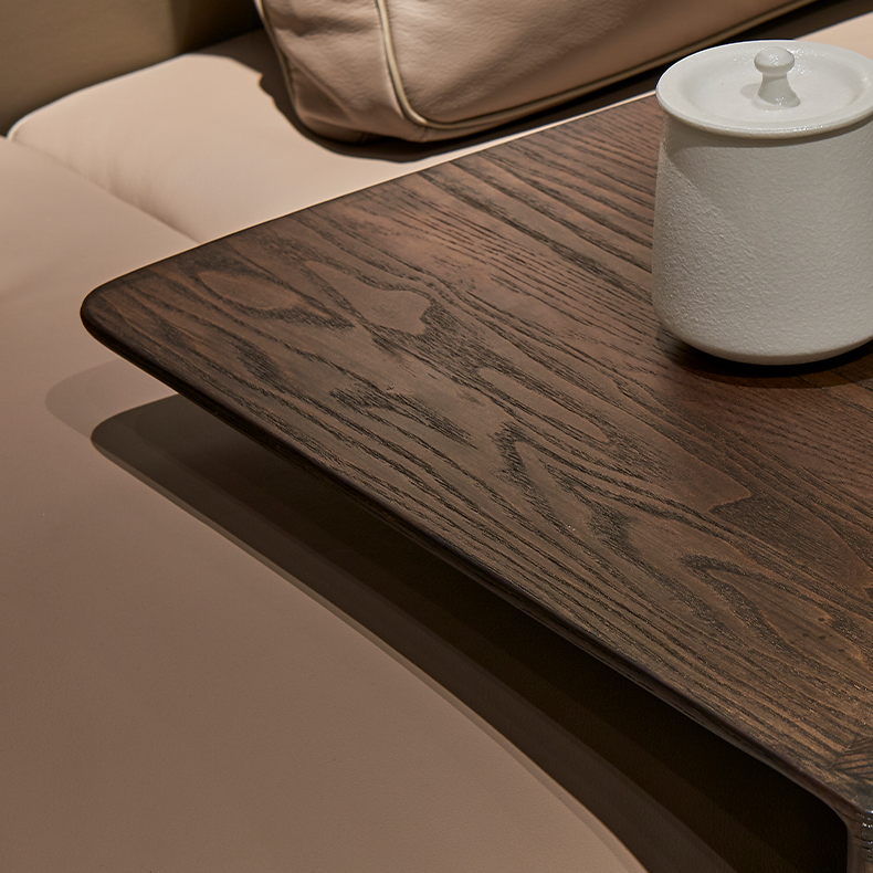 PAISLEE Ash Wood End Table Set