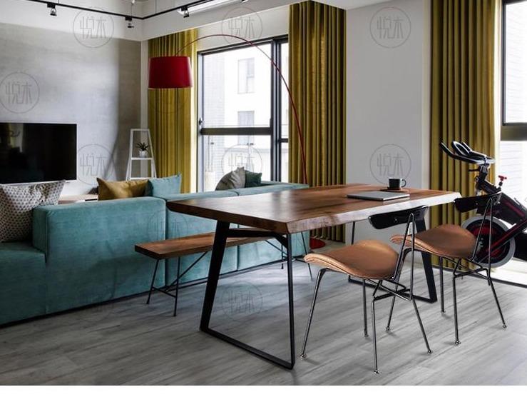 Warehouse Sale ANTONIO Solid Wood Dining Table Nordic Modern Minimalist Scandinavian