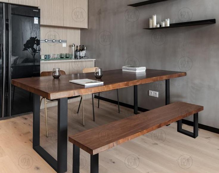 WAREHOUSE SALE ALAN Nordic Designer Solid Wood Dining Table Scandinavian ( Discount Price $550 to $949 )