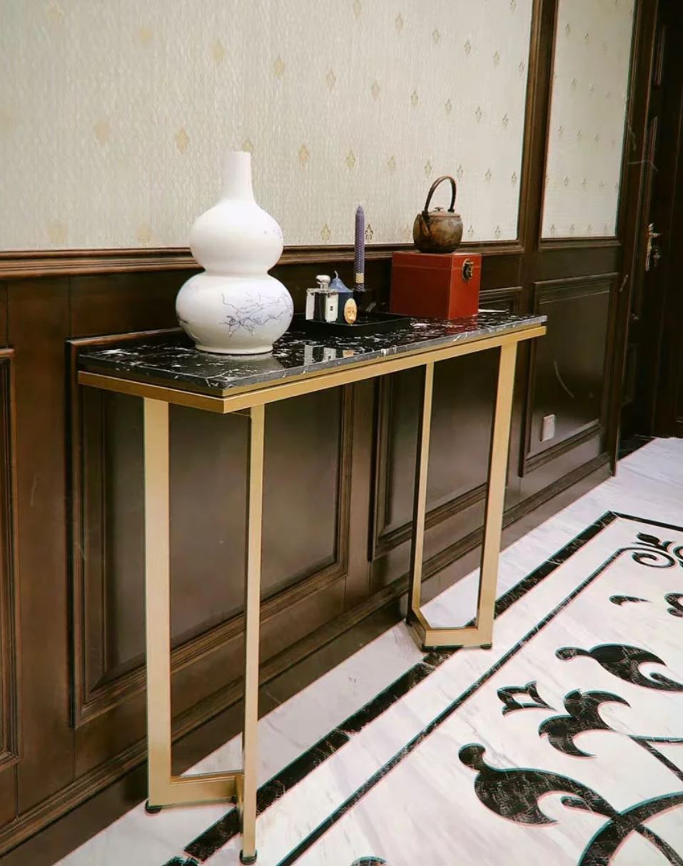 ALIYAH Modern Marble Hallway Console