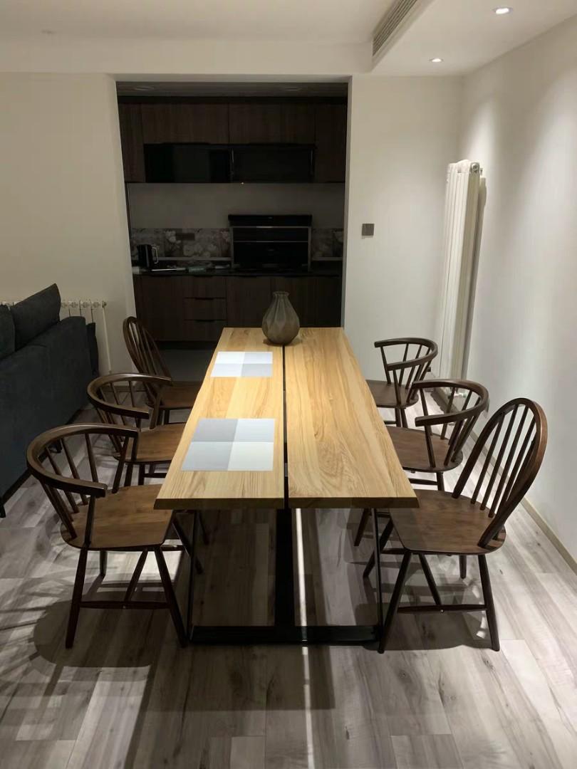 DOMINIC Modern Solid Wood Dining Table