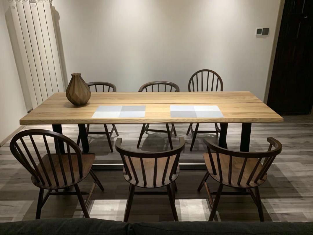 DOMINIC Modern Solid Wood Dining Table