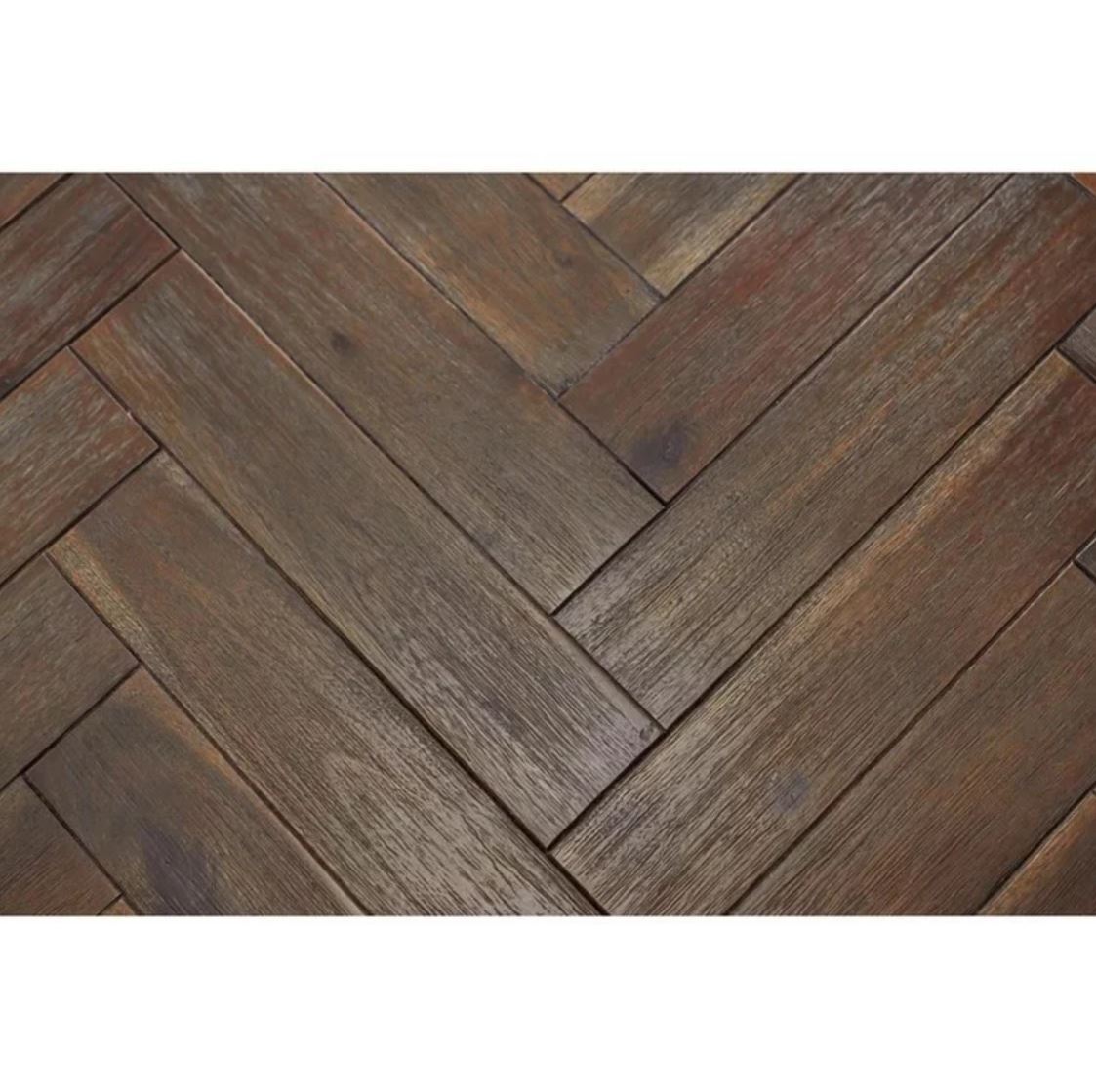 EMILIA Herringbone Acacia Dining Table