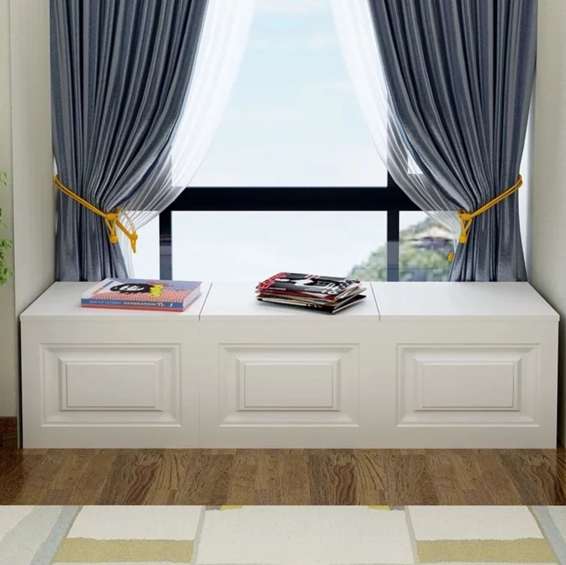 DANIELA Windowsill Ottoman Bench