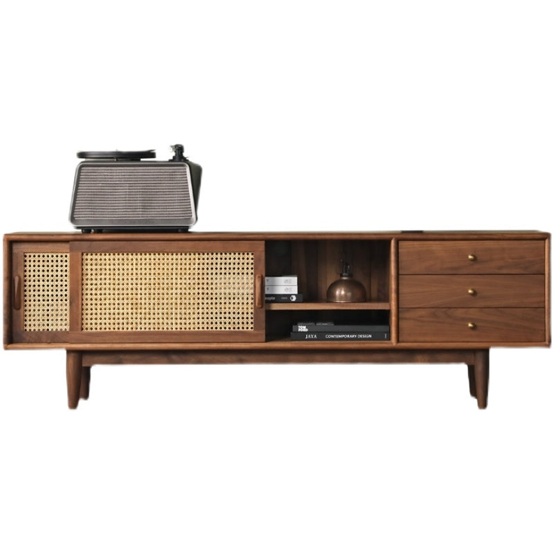 SABRINA Rattan TV Console Stand Entertainment Unit