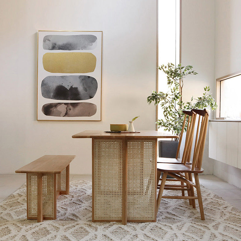 EILANNA Dining Table Solid Wood