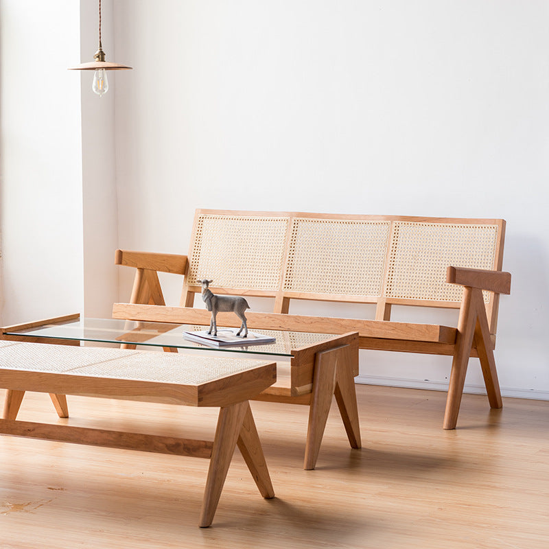 FELICITY Rattan Bench & Ottoman