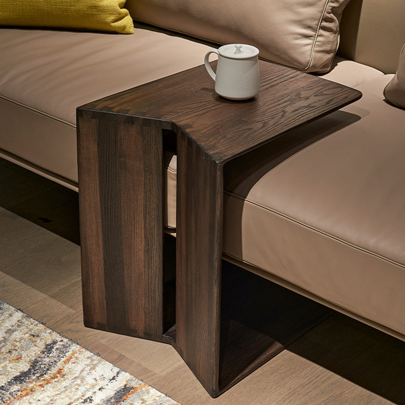 PAISLEE Ash Wood End Table Set