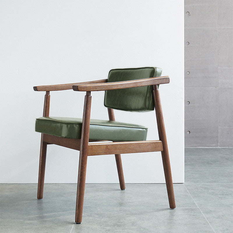 JESSICA Upholstered Solid Wood Armchair