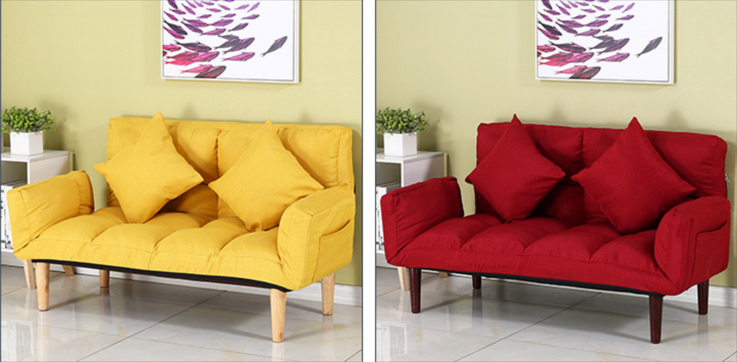 KRISTOFFER Plush Colour Pop Sofa Bed