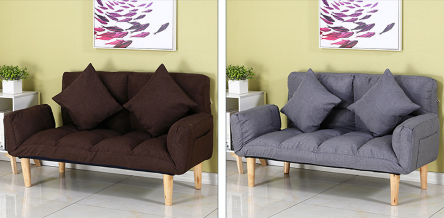 KRISTOFFER Plush Colour Pop Sofa Bed
