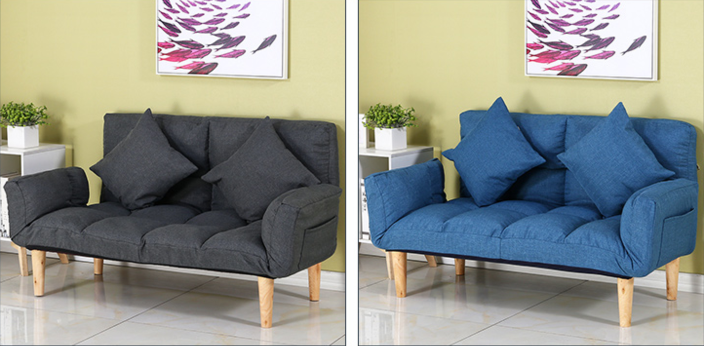 KRISTOFFER Plush Colour Pop Sofa Bed