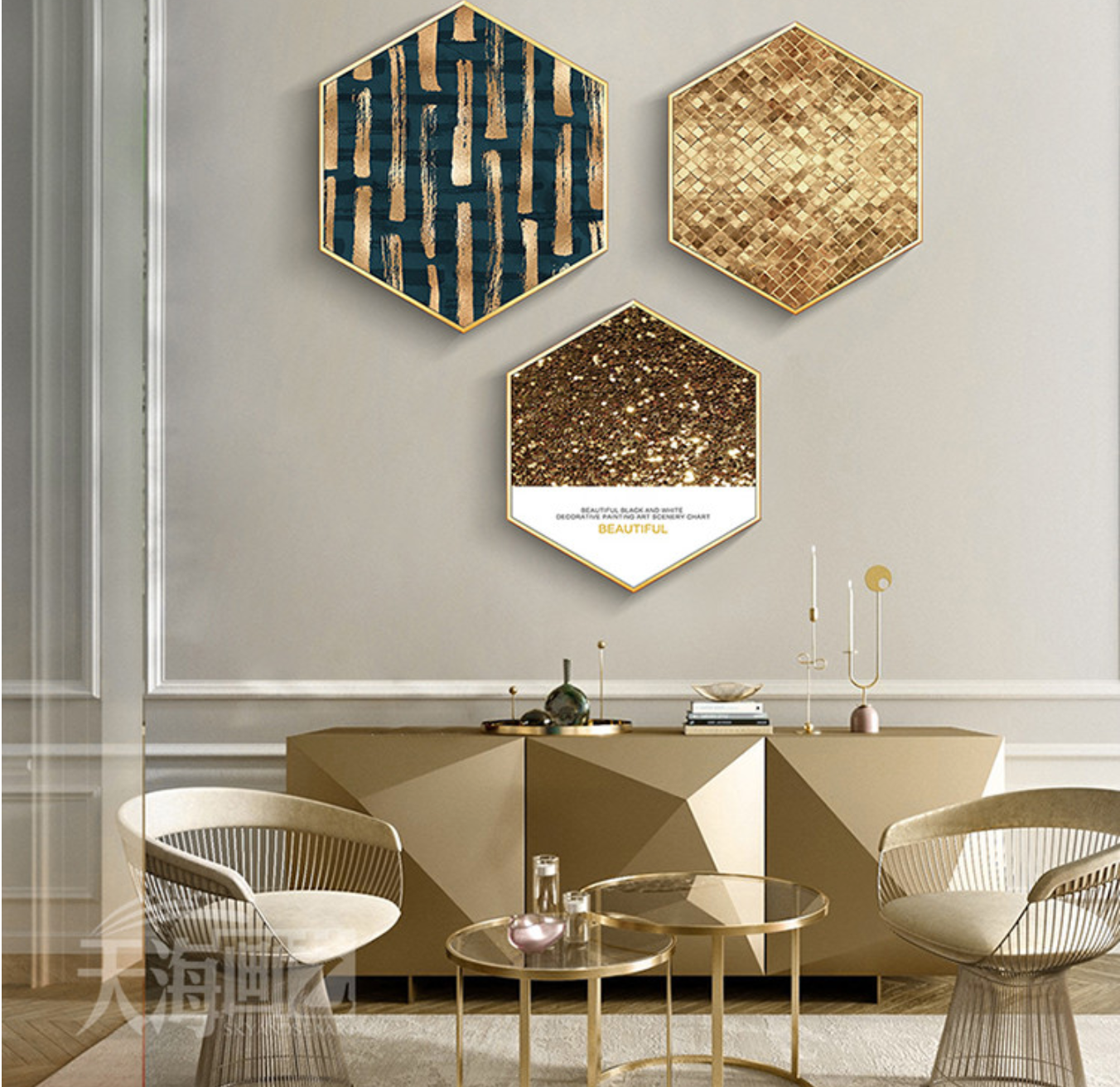 STEFAN Luxury 3D Wall Mural