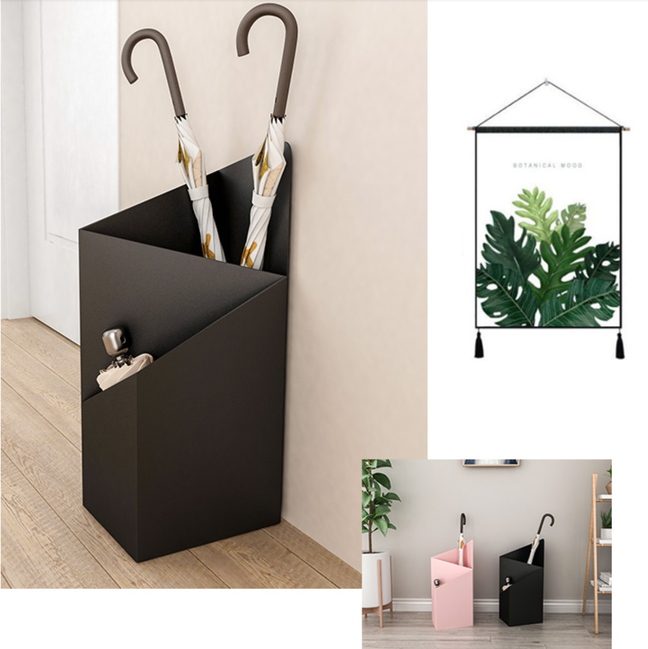 ETIENNE Geometric Pastel Umbrella Stand