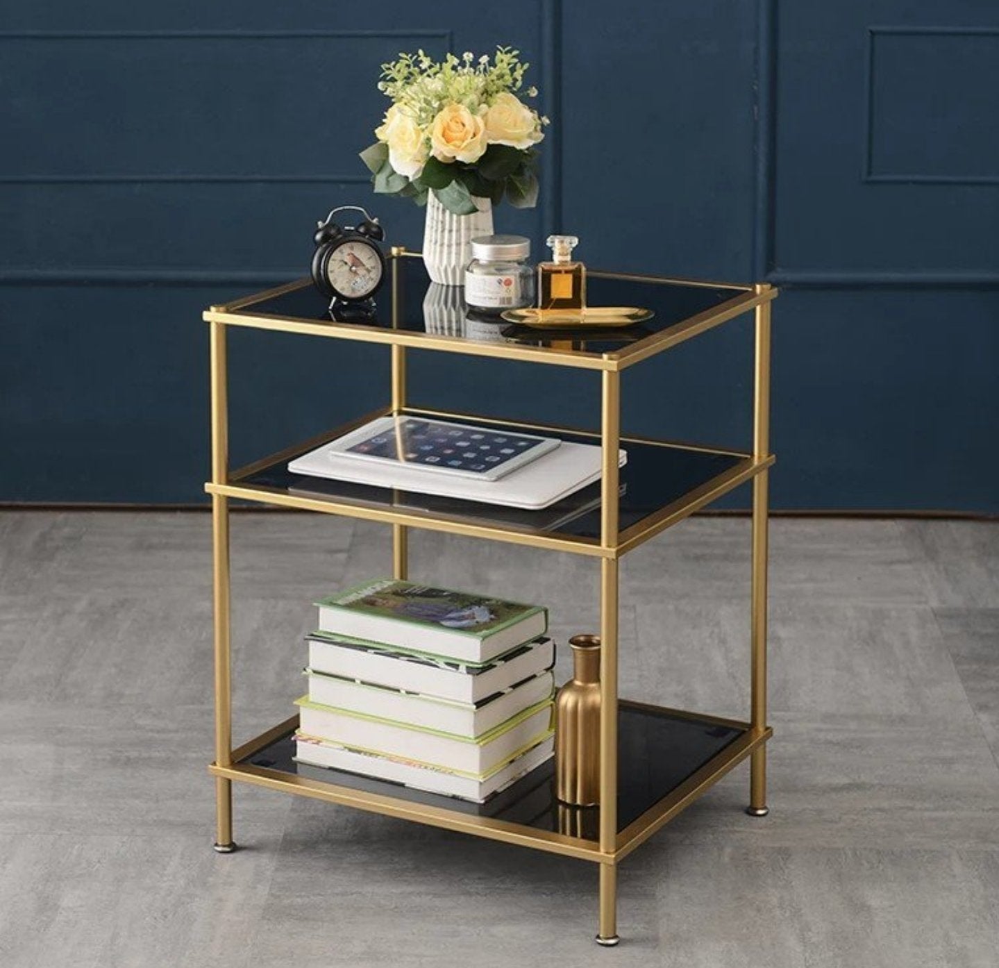 ARYA Classic Tempered Glass Side Table