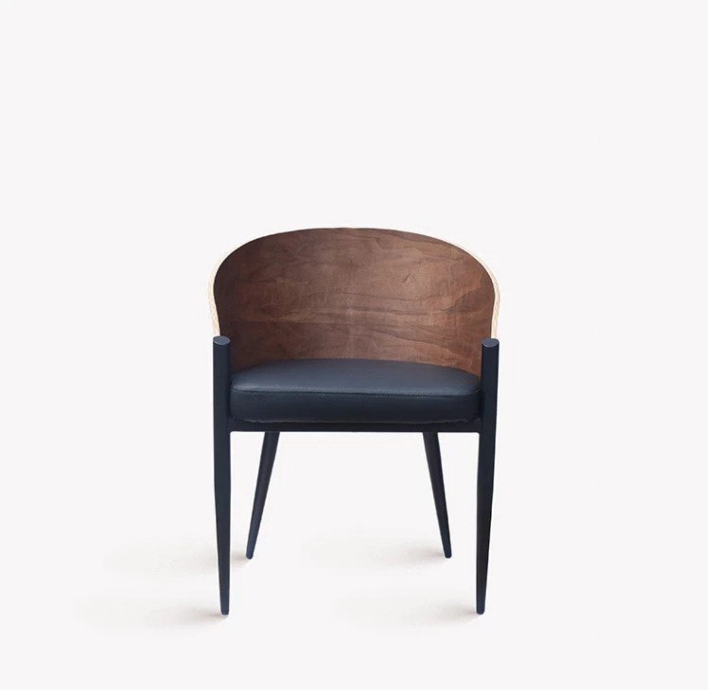 EMERSYN Postmodern Walnut Dining Chair