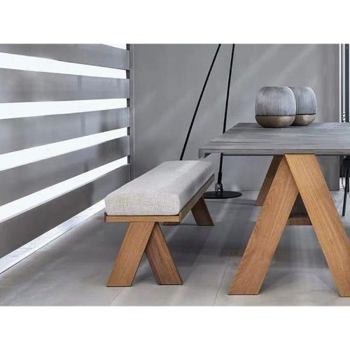 NANI Minimalist Wooden Bench Nordic Scandinavian