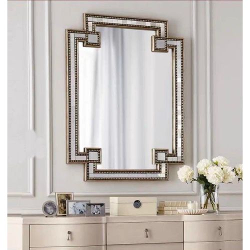 JAHN French Victorian Art Deco Wall Mirror