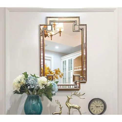 JAHN French Victorian Art Deco Wall Mirror