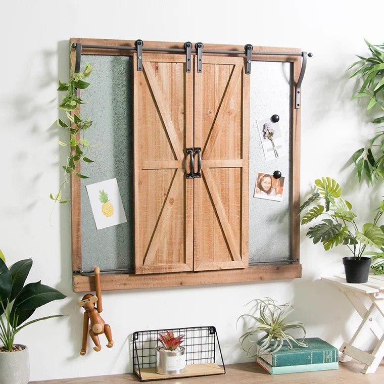 JULIA Rustic Barn Window Chalkboard