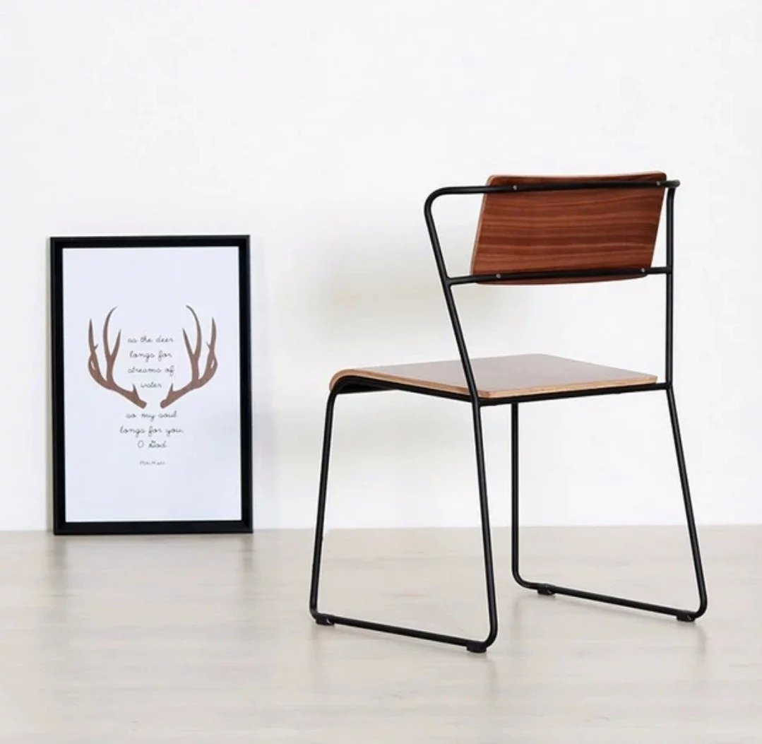 ELIZA Minimalist Wooden Design Dining Chair