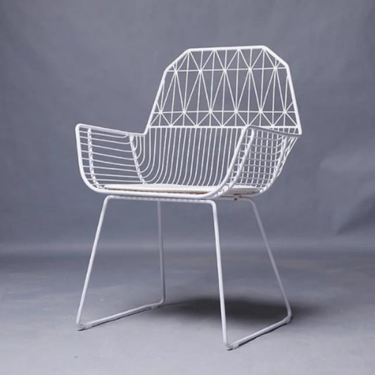 PARKER Modern Wireframe Outdoor Armchair