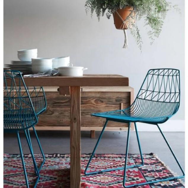 PARKER Modern Wireframe Outdoor Armchair