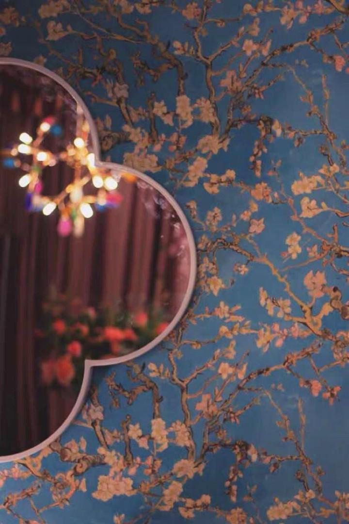 ADRIANA Four Leaf Clover Wall Mirror