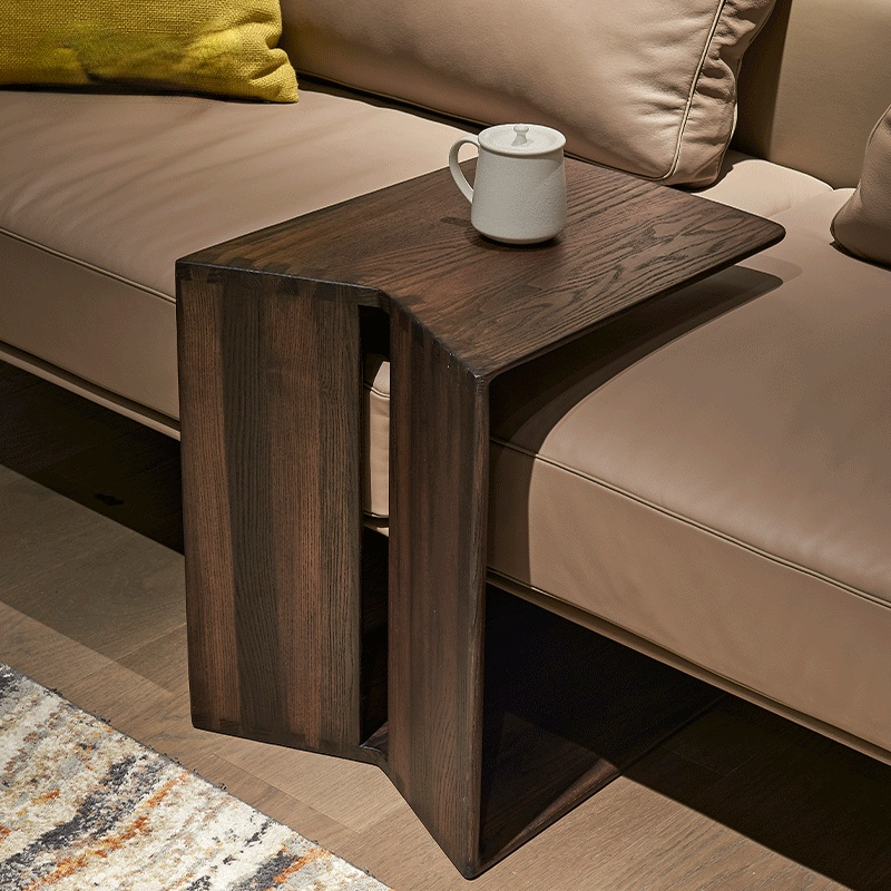 PAISLEE Ash Wood End Table Set