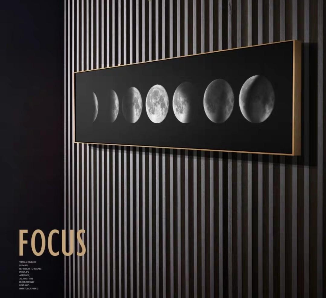 ALEXANDRA Contemporary Lunar Wall Art
