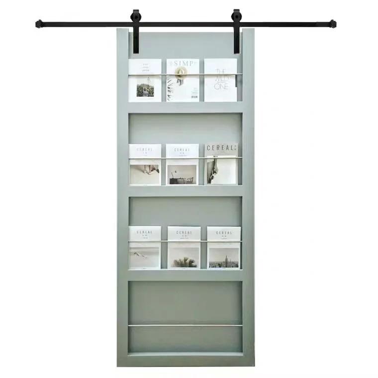 KAMILA Pop Art Magazine Holder Sliding Door Modern