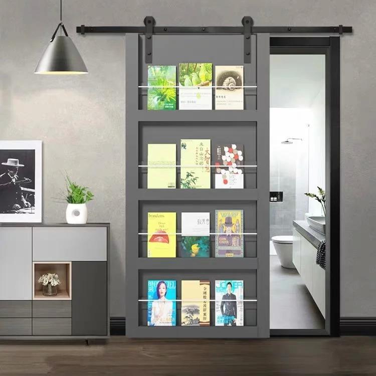 KAMILA Pop Art Magazine Holder Sliding Door Modern