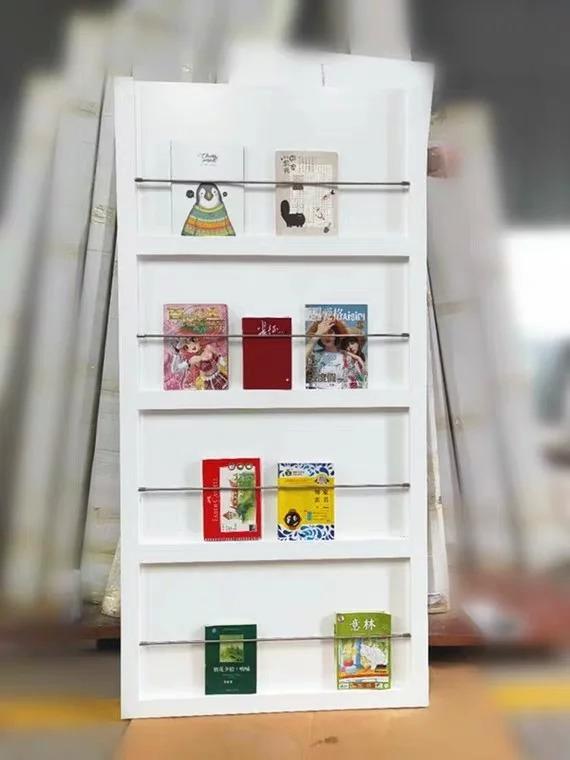 KAMILA Pop Art Magazine Holder Sliding Door Modern