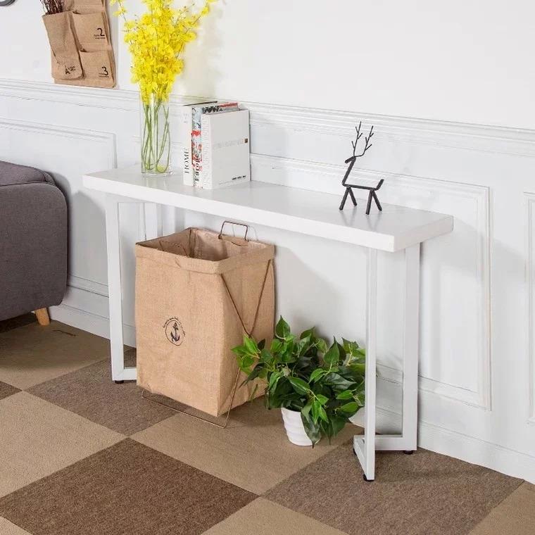 ALEXIS Rustic Solid Wood Hallway Console