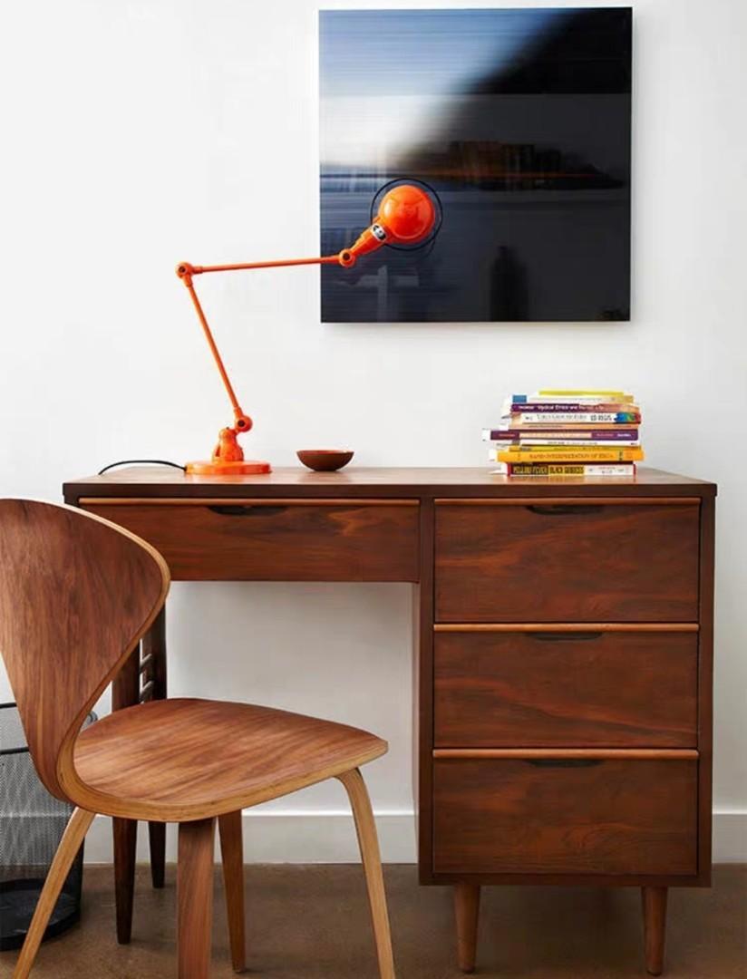 ELSIE Postmodern Walnut Dining / Bar Chair
