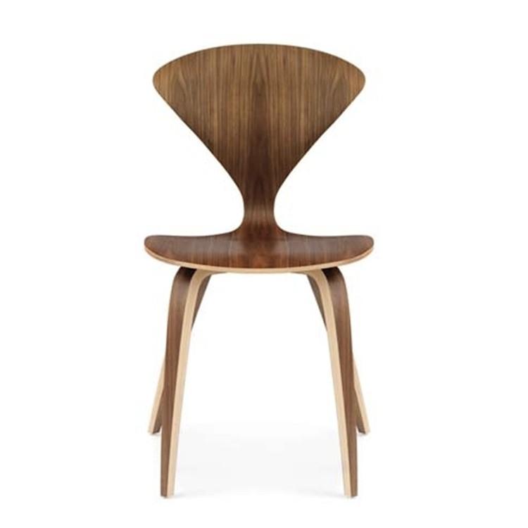 ELSIE Postmodern Walnut Dining / Bar Chair
